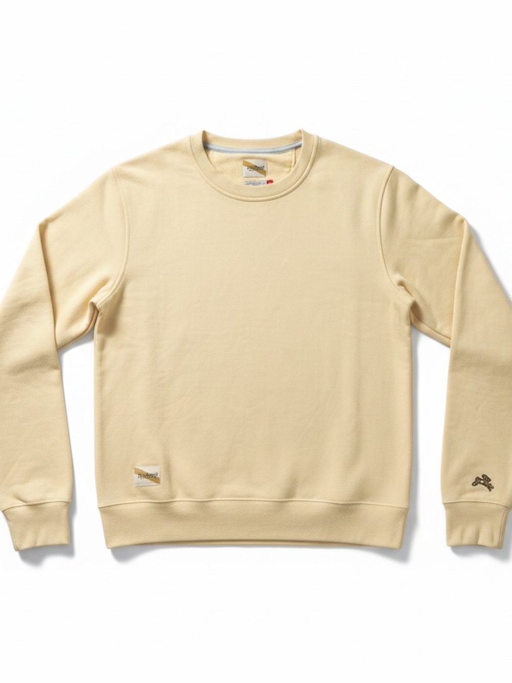 Tracksmith New England‎ Butter Yellow Rabbit Crewneck Sweatshirt Medium